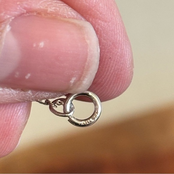 Mom Heart Pendant Necklace Diamond Emerald Accent 14K Yellow 925 Silver - Picture 8 of 9